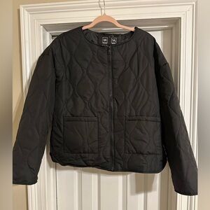 Puffit Black Quilted Women's Jacket